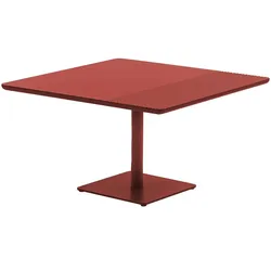 SCHÖNER WOHNEN Kollektion Couchtisch  Henri ¦ rot ¦ Maße (cm): B: 80 H: 45