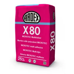 Ardex X80 MICROTEC Multikleber S1-Norm C2 TE S1 25 kg Papiersack