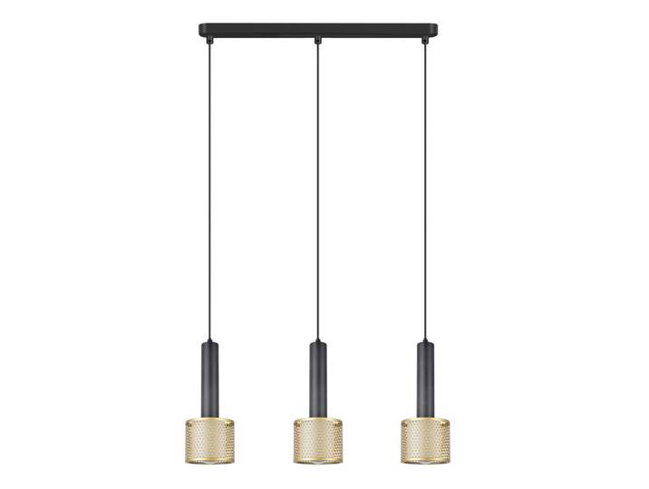 Pendelleuchte Amo, Goldfarben, Metall, 56x150 cm, RoHS, Lampen & Leuchten, Innenbeleuchtung, Hängeleuchten, Pendelleuchten