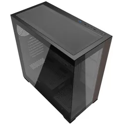 Darkflash Tech Darkflash DS900W computer case without fans (Black), PC Gehäuse, Schwarz