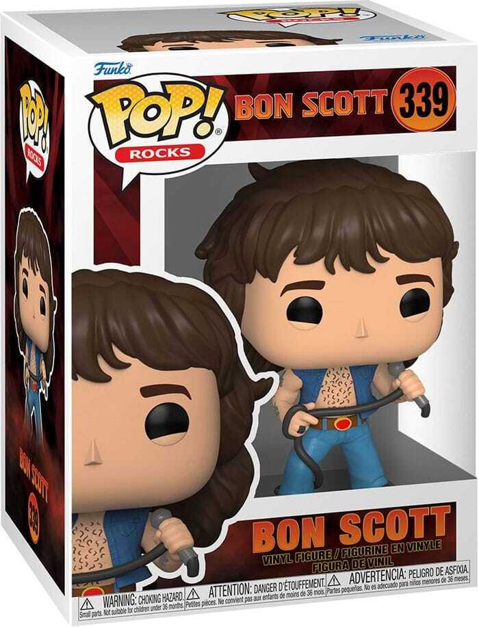 Funko Pop! Rocks Bon Scott nummer 339