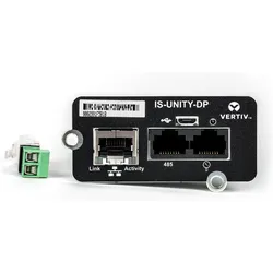 Vertiv Aps Intellislot Comm. Karte (Ethernet), Netzwerkkarte, Schwarz, Grün