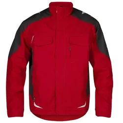 Arbeitsjacke "1810-254" Galaxy - 6XL - rot/schwarz