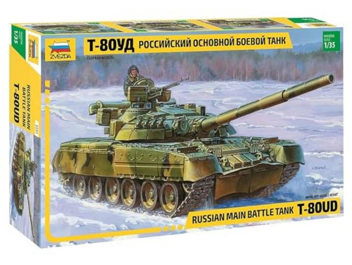 Zvezda - Z3591 – model – T-80UD – schaal 1:35