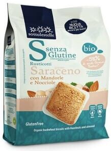 Sottolestelle Bolachas Sarraceno Com Amêndoas Bio 250g