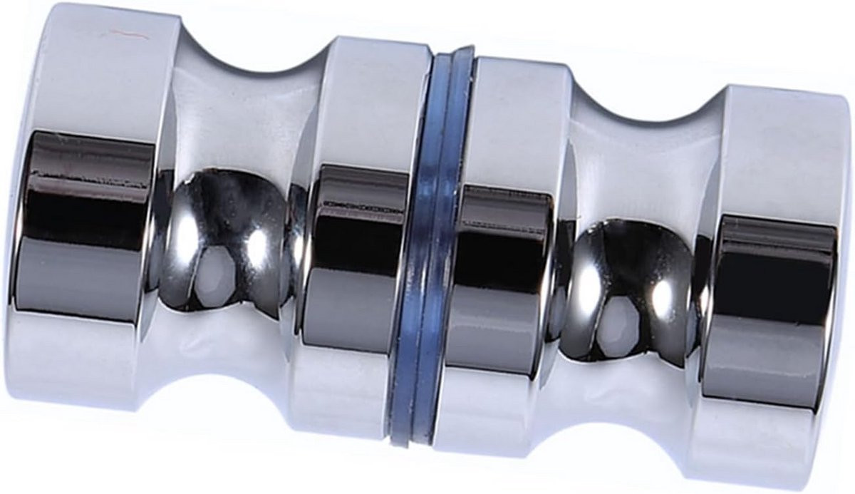 Aluminium Deurknop Handgreep Ø30mm voor Glazen Deuren van 2 tot 12mm