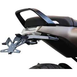 PROTECH Kennzeichenhalterset inkl. Reflektor und Kennzeichenbeleuchtung X-SHAPE 125ccm
