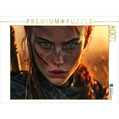 CALVENDO Puzzle Pfad durch das Feuerfeld | 1000 Teile Lege-Größe 64x48cm Foto-Puzzle für glückliche Stunden