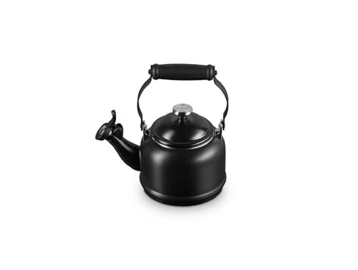 Le Creuset Emaille auf Stahl, Demi-Teekessel, 1,25 qt, Lakritz
