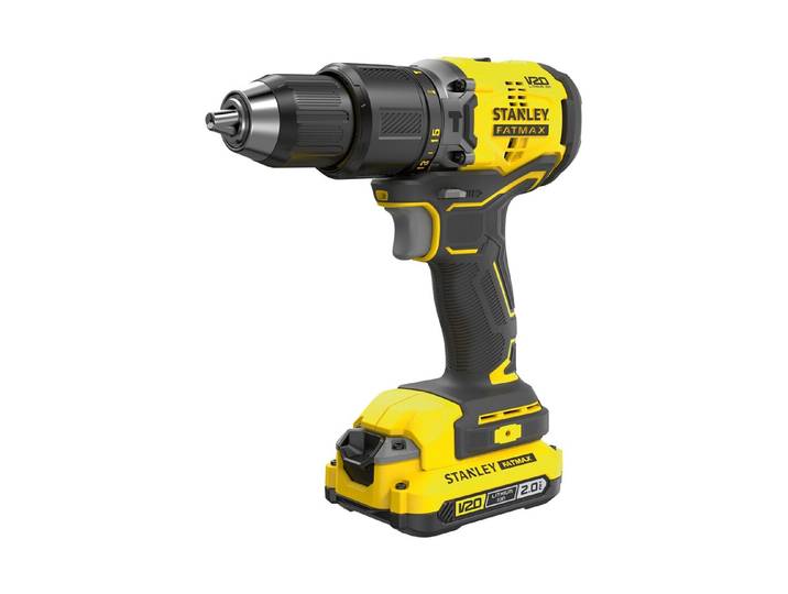 Stanley Akku-Schlagbohrschrauber Fatmax V20 Sfmcd715D1K-Qw 18 V 60 Nm 2 Ah