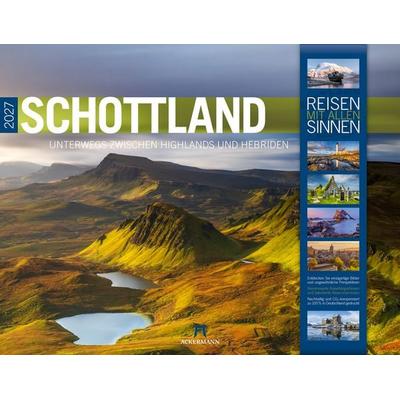 Schottland Kalender 2027 | Unterwegs zwischen Highlands und Hebriden