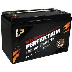 Perfektium LiFePO4 12.8V 100Ah Smart Bluetooth BMS mit 0% MwSt nach §12 Abs. 3 UstG
