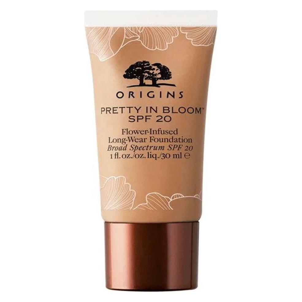Origins Pretty in Bloom Flower-Infused Long-Wear Foundation 30ml (Medium Deep Warm) (77385104030)