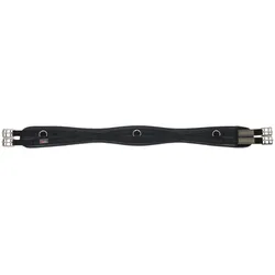 Covalliero Sattelgurt geschweift schwarz, Sattelgurt Länge: Länge 120 cm