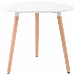 CLP Tisch Abenra 80 Natura   Farbe: weiß, Größe: 80 cm