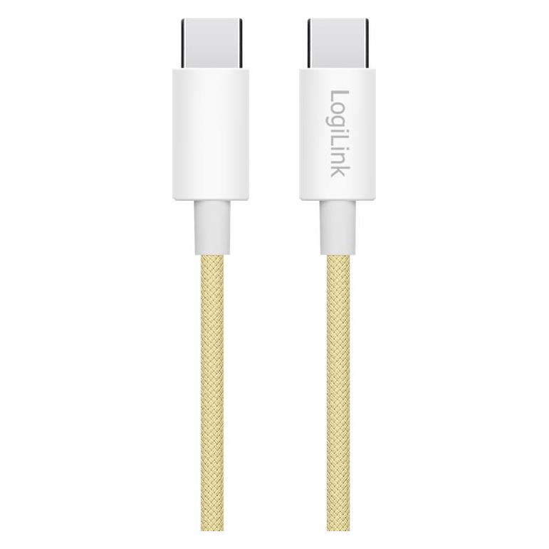 LogiLink USB C - USB C (0.50 m, USB 2.0, 60 W) (CU0352)