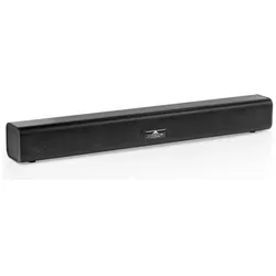 Vyrve Audio Naos Multimedia Soundbar mit SD-Karte (30 W, 2.0 Kanal), Soundbar, Schwarz