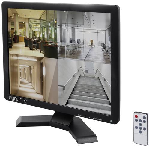 Sygonix SY-6180356 LCD-Überwachungsmonitor EEK: E (A - G) 43.18cm 17 Zoll 1280 x 1024 Pixel Schwarz