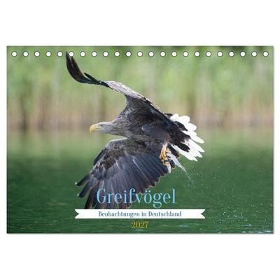 Greifer in Aktion (Tischkalender 2027 DIN A5 quer), CALVENDO Monatskalender
