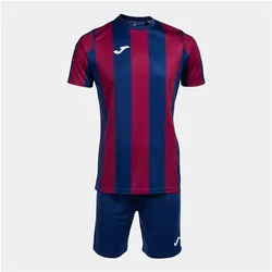 Joma, Herren, Sportshirt, Set aus Trikot, Shorts und Socken (3XL), Blau, Rot