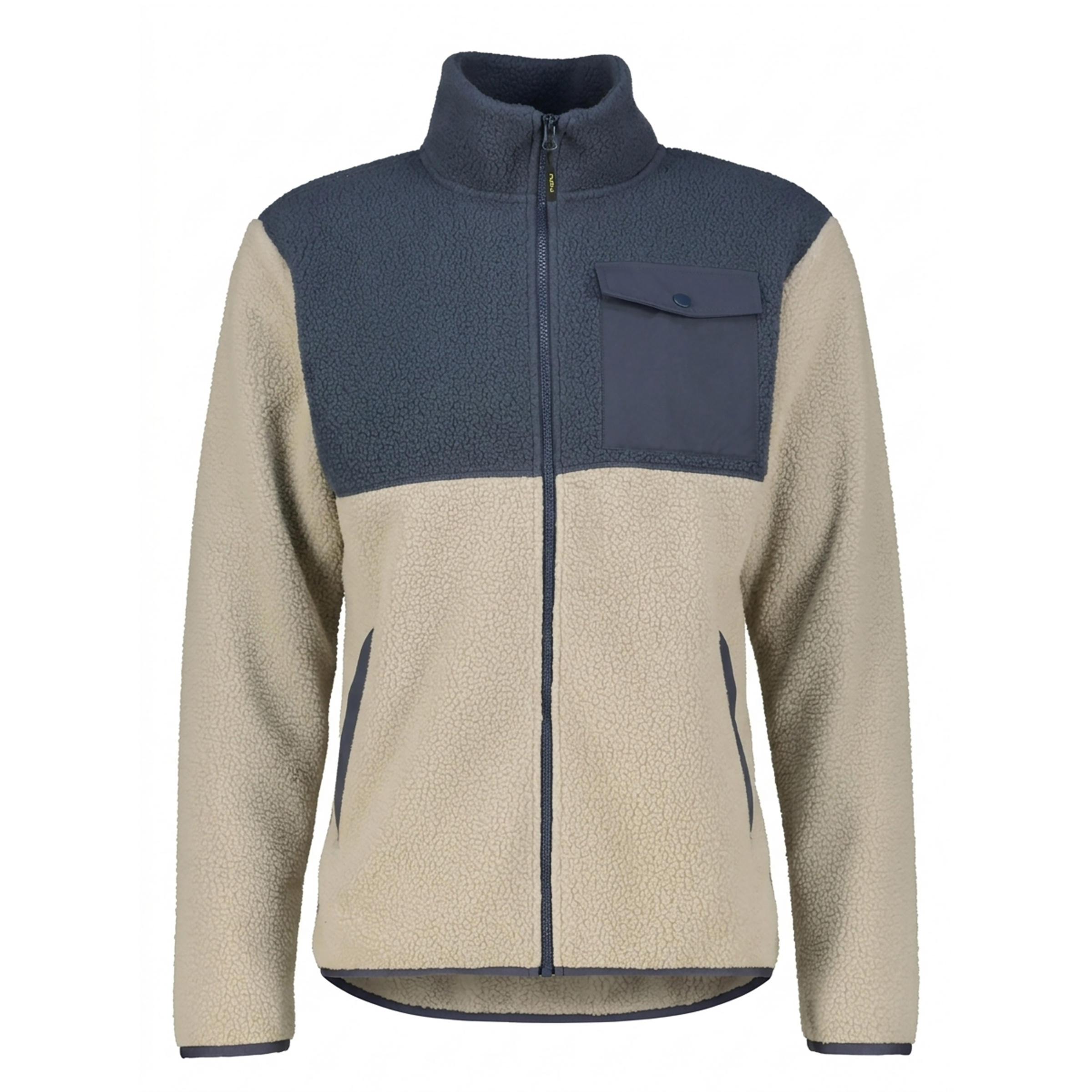 Bergzeit Basics Meru Quimper Herren Fleecejacke blau Größe M Trekking Schnell trocknend
