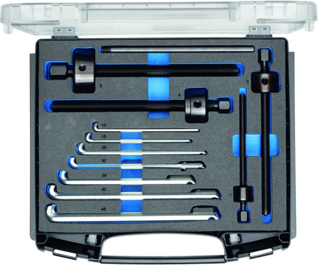 Extracteur de roulements à billes Gedore installé dans la i-BOXX 72 pour plus de 40 roulements à billes (2964392)