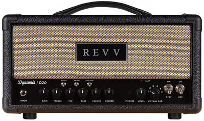 Revv D20 Amp Head BK MK2