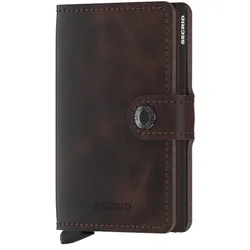 SECRID - MINIWALLET - VINTAGE - chocolate