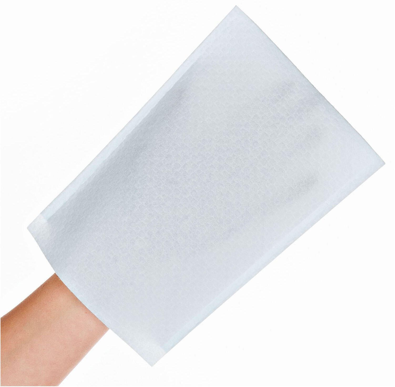 HYGOSTAR Einmal-Waschhandschuh FRESH Einheitsgröße weiß 5341
