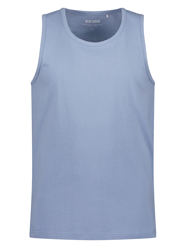 Blue Seven Top in Blau - M