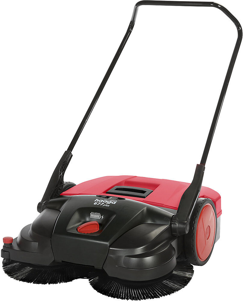 Kehrmaschine, Turbo-Kehrsystem, akkubetrieben, Modell 677 plus haaga