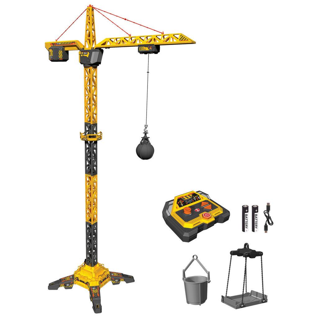 Dickie Toys Kranwagen, Mehrfarbig, Kunststoff, 38x61.50x12 cm, Spielzeug, Kinderspielzeug, Sonstiges Spielzeug