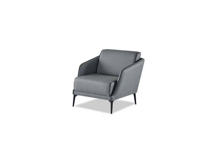 JVmoebel Relaxsessel Sessel modernes Grau elegant minimalistisch vielseitig ergonomisch (1-St), Made in Europa