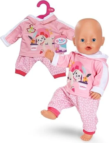 BABY born Jogginganzug pink, 43 cm