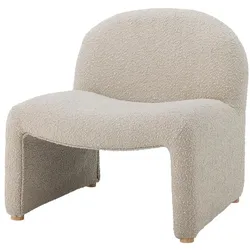 DAHEIM Loungesessel Neel Polyester Cremeweiß