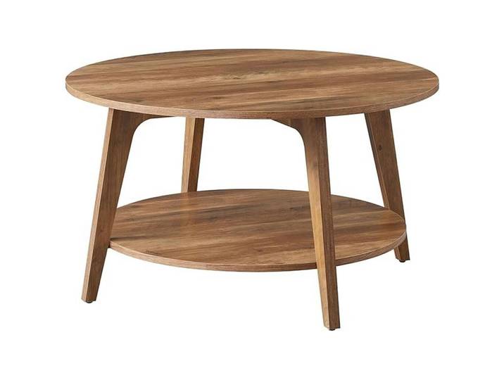 Salontisch VASAGLE Goldbraun Holzwerkstoff B 80 T 80 cm - Salontisch