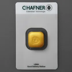 Goldbarren 50g "C.HAFNER - Gussform"