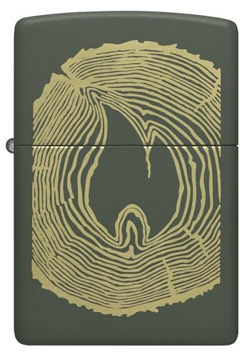 Zippo Stormaansteker Wood Ring mat-marineblauw