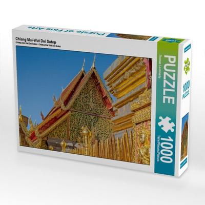 CALVENDO Puzzle Chiang Mai-Wat Doi Sutep | 1000 Teile Lege-Größe 64x48cm Foto-Puzzle für glückliche Stunden