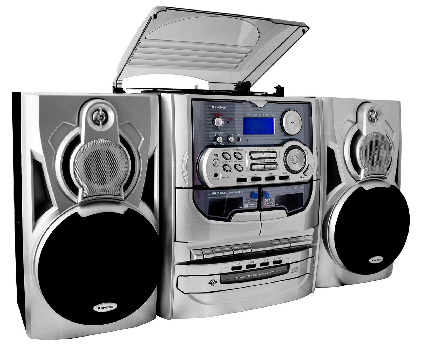Kärcher KA 5300 CD compactsysteem met 2 luidsprekers en CD-speler