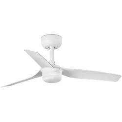 DC Deckenventilator Mini Punt Weiß mit LED