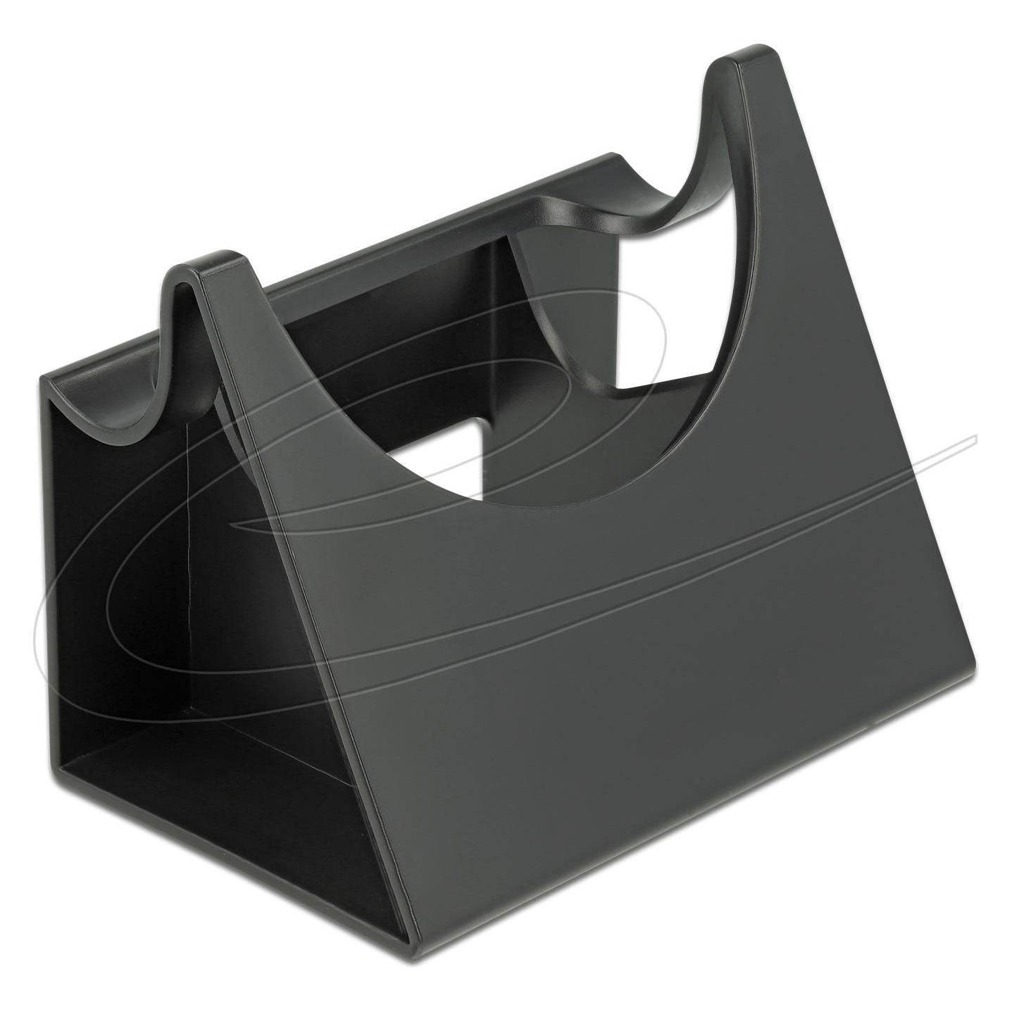 Delock Desk Stand für Echo Dot 3. Gen., Schwarz (1 Stk., Ständer, Nicht beweglich) (18311)