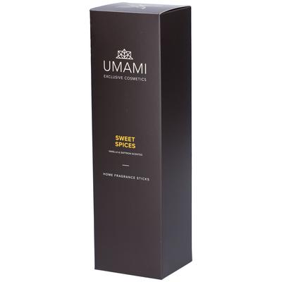 Umami Sweet Spices Home Fragrance Sticks Vanille & Saffraan 250 ml Ätherisches Öl