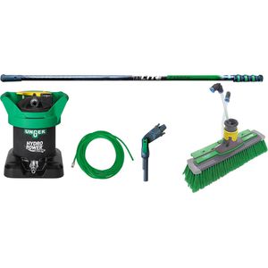Unger Reinwassersystem HydroPower Ultra Carbon Set, Fassaden- & Fensterreinigung, Einsteiger-Set DINK1