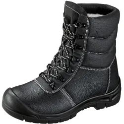Winter Sicherheitsstiefel S3 "SAALFELD" BASIC-LINE - 38 - schwarz