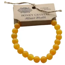 Power Bracelet - Honey Crystal