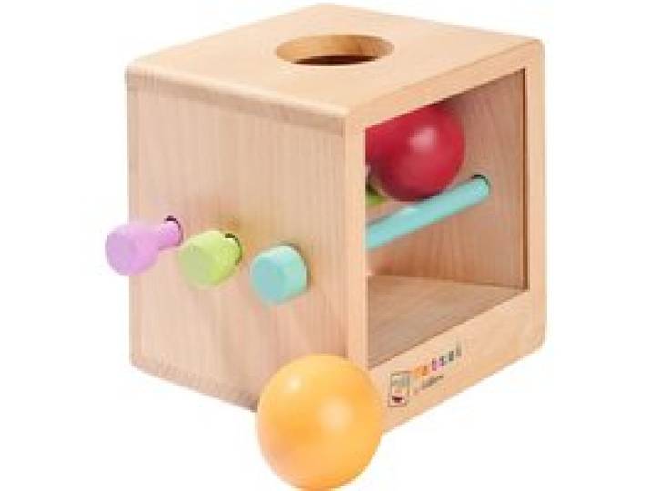 Montessori Box mit Kugeln