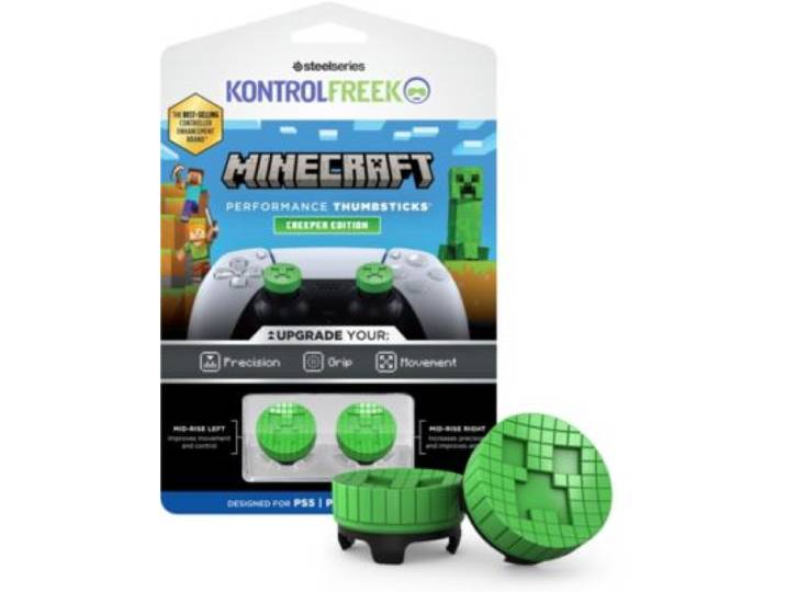 Steelseries - Accessoire Manette Minecraft Creeper Ps5 Kit