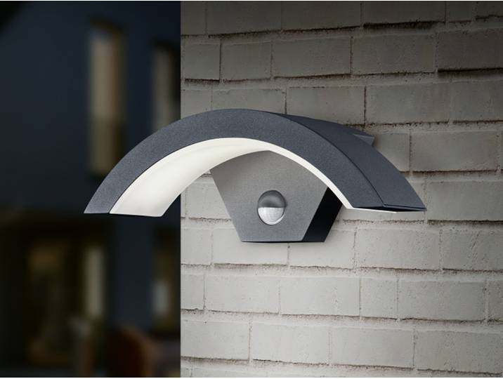 TRIO LED-Wandleuchte LB25 aluguss anthrazit