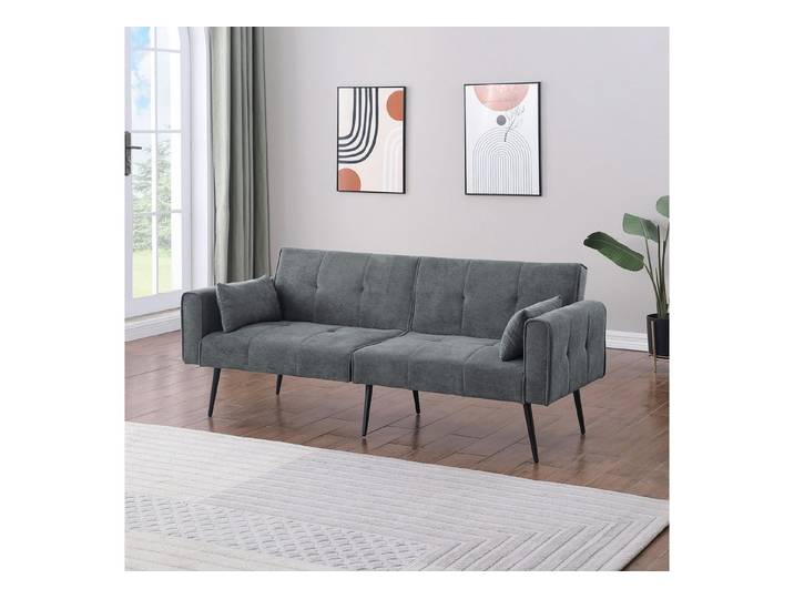 REDOM Sofa 68 Zoll Futon Couch mit Schlafsofa-Funktion, Loungesofa